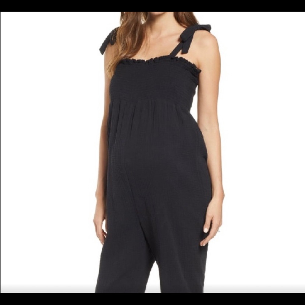 HATCH Maternity Jojo jumpsuit in Black